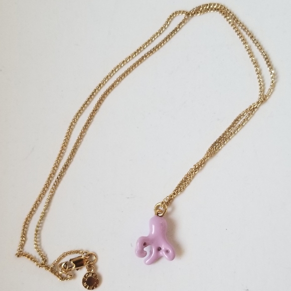 Octopus charm necklace - Picture 2 of 5
